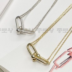 TIFFANY&Co 티파니앤코 하드웨어 더블 링크 목걸이 / 최신수정버전