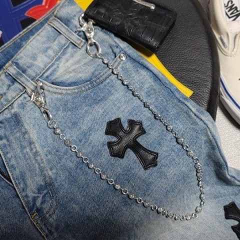 Chrome Hearts 크롬하츠 8MM 볼크로스 월렛 체인