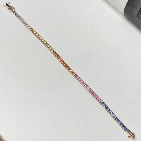 DAMIANI 다미아니 루체 테니스 팔찌 (멀티사파이어)